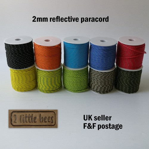 2mm reflective paracord – 2 little bees