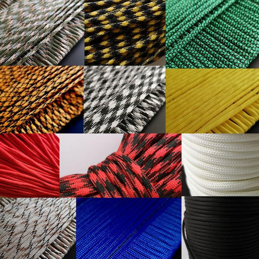 Off cuts of 4mm paracord. 15 meters