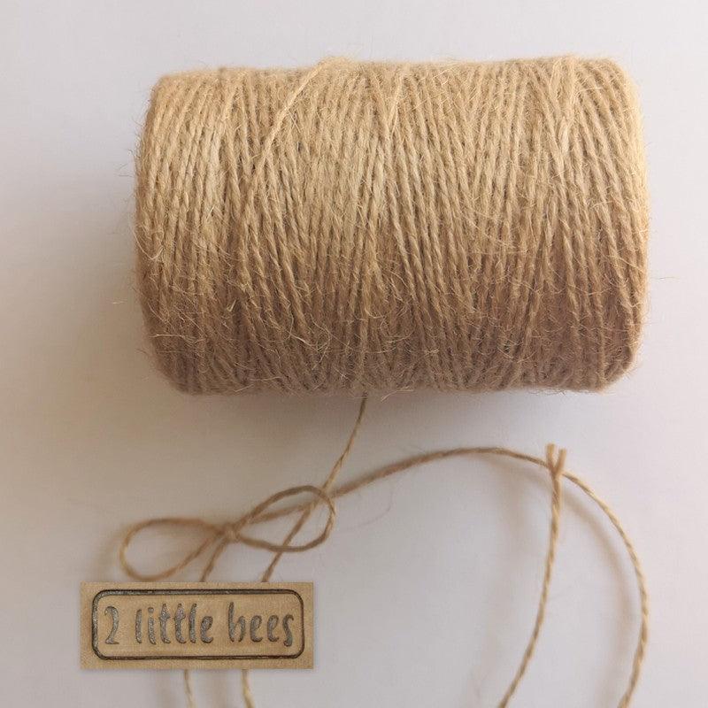 Jute twine brown natural cord