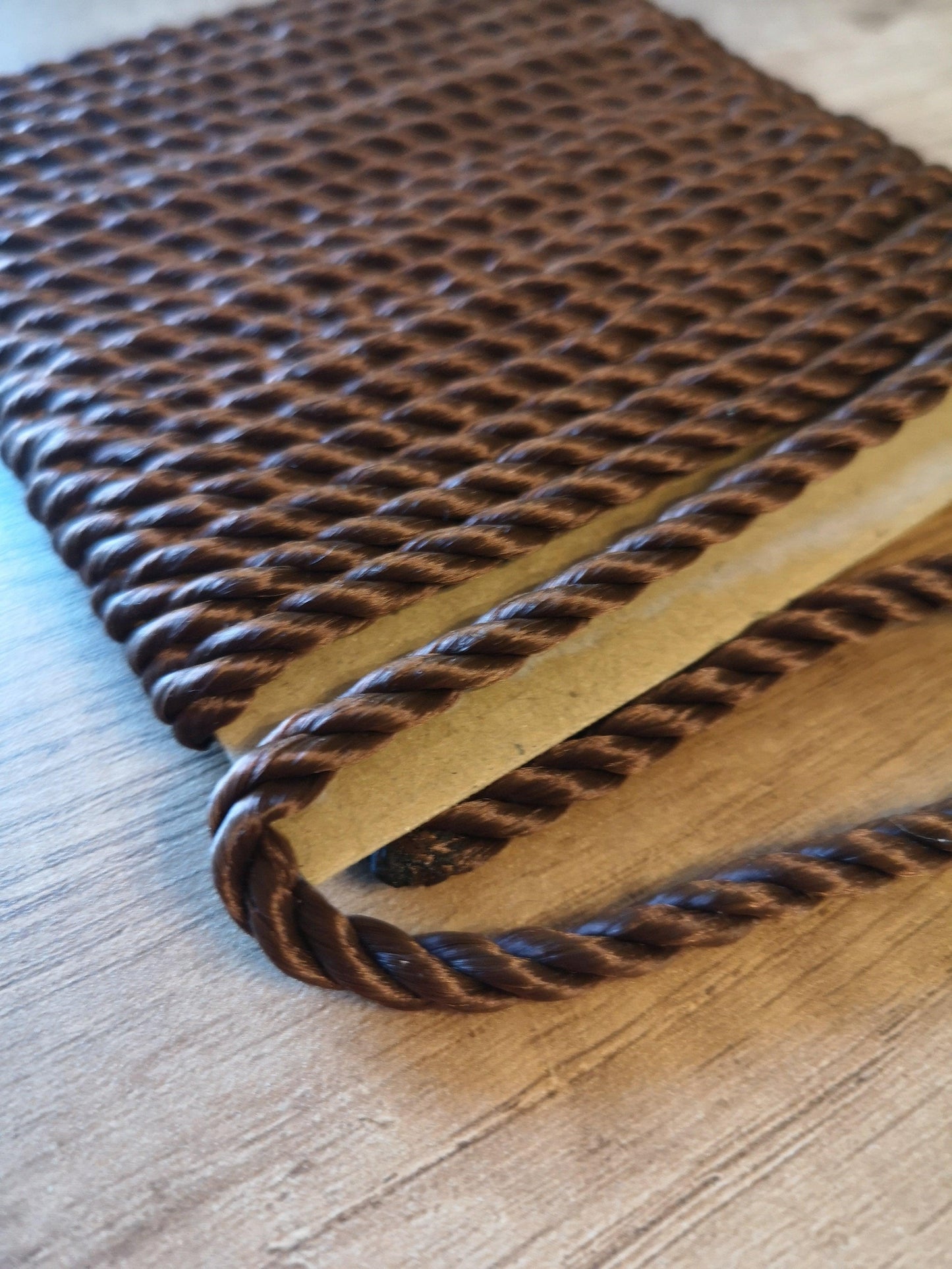 6mm Twisted Rope. Brown