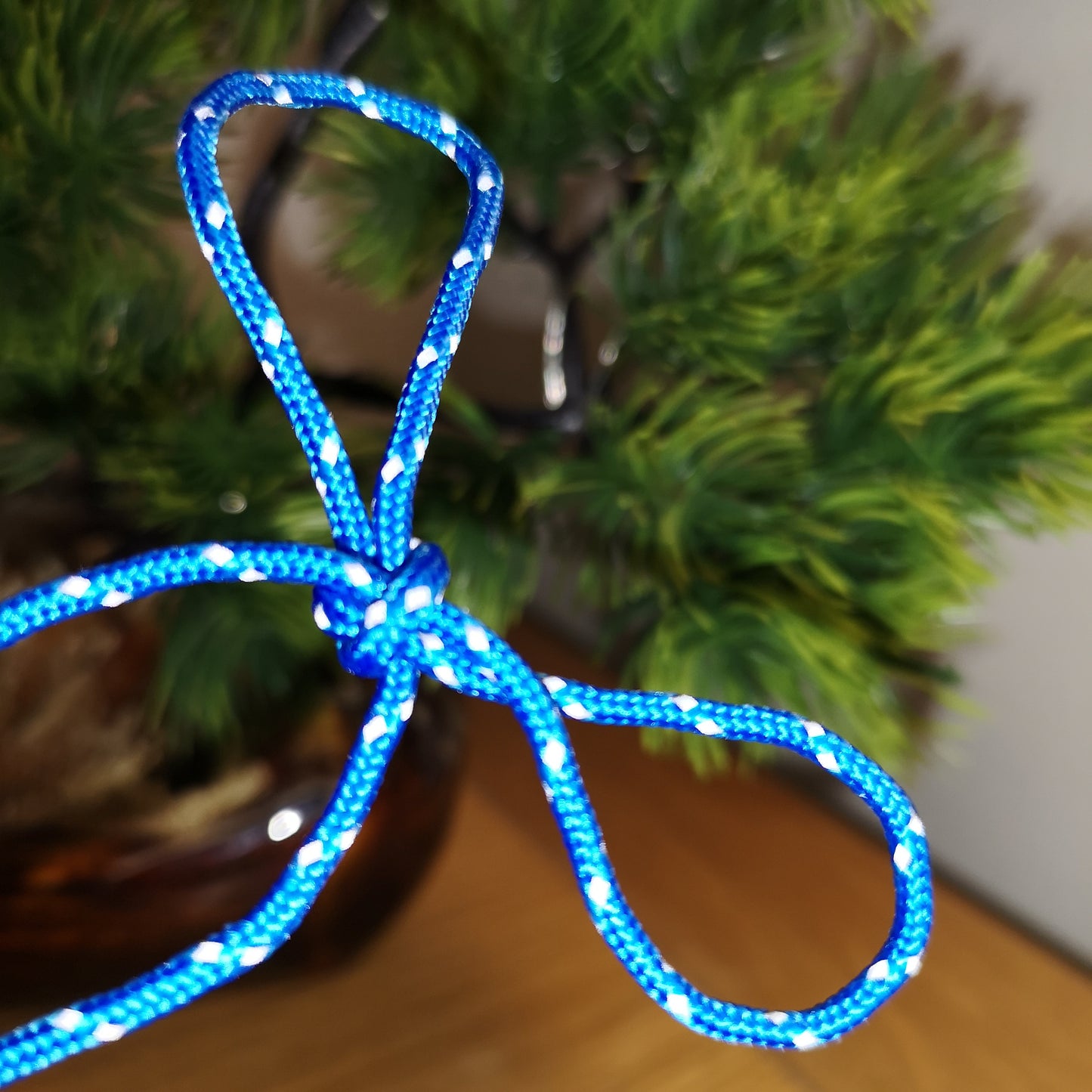 2mm light blue reflective paracord
