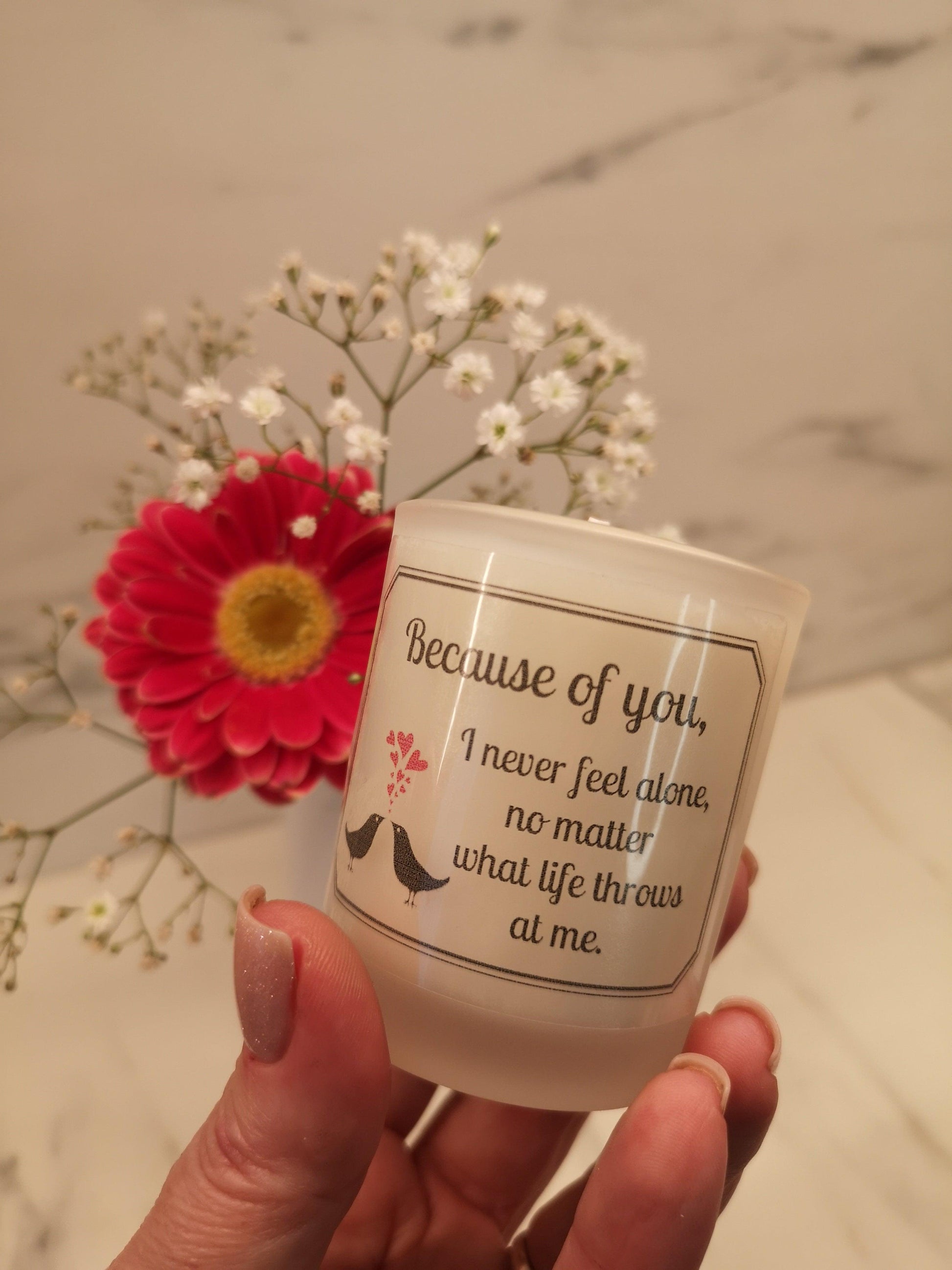 Soy wax candle for friend
Natural wax candle
Gift for friend