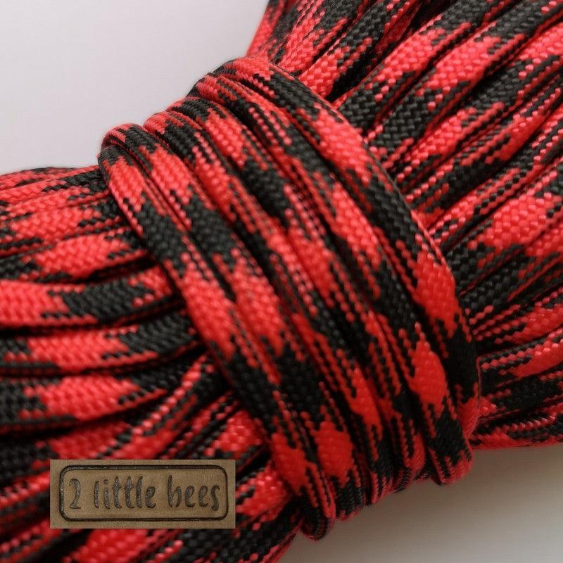 Red paracord