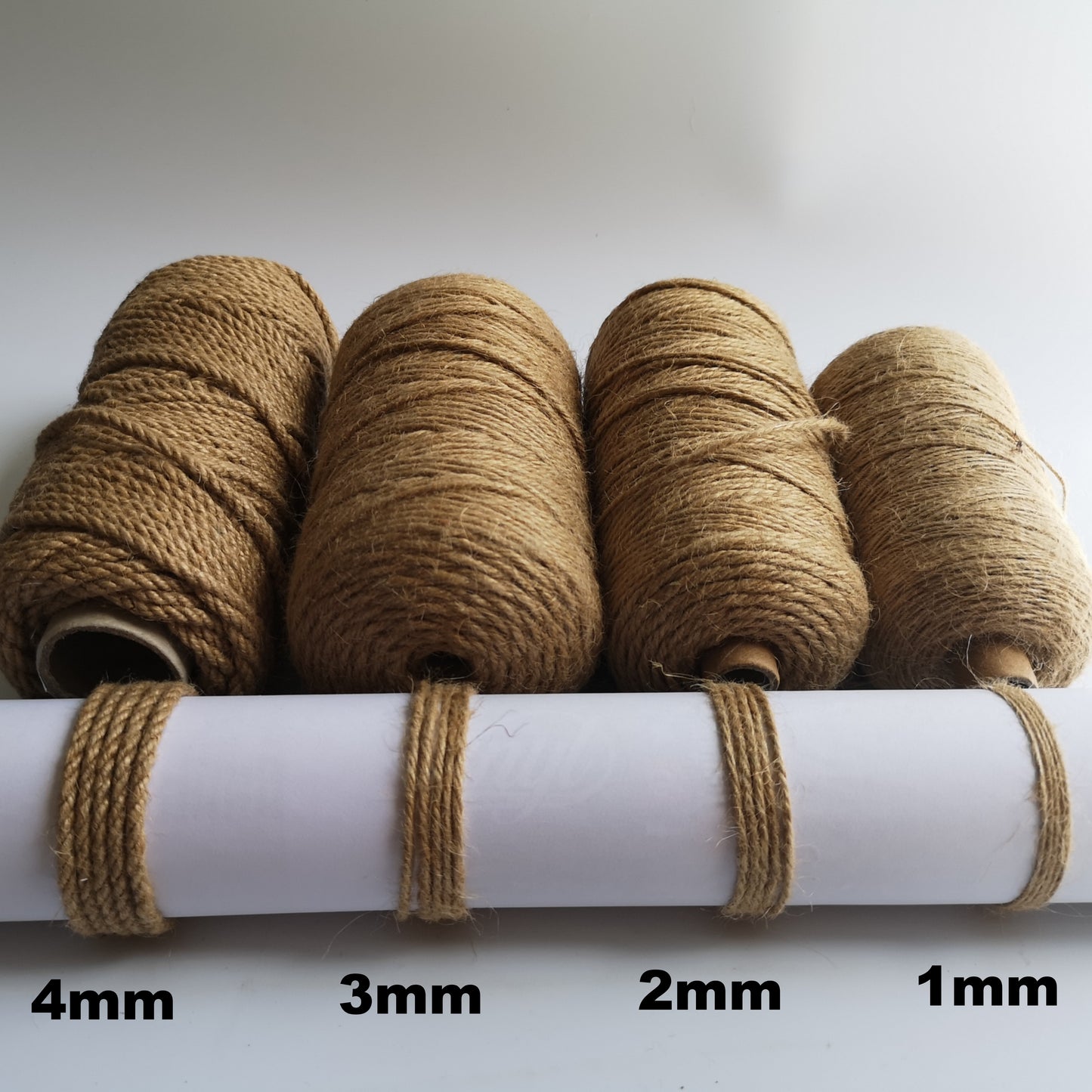 Jute twine natural rope for crafting, gift wraping