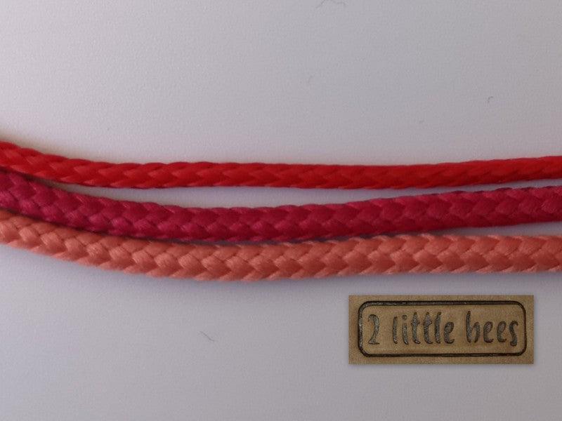 2mm Red Strong Rope - 2 little bees
