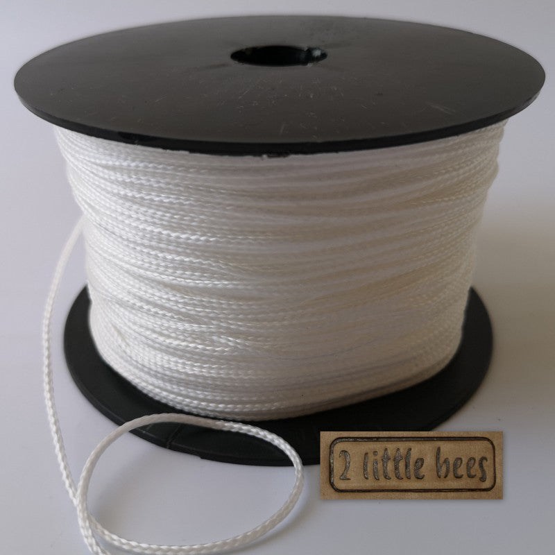 2mm White Strong Rope – 2 little bees