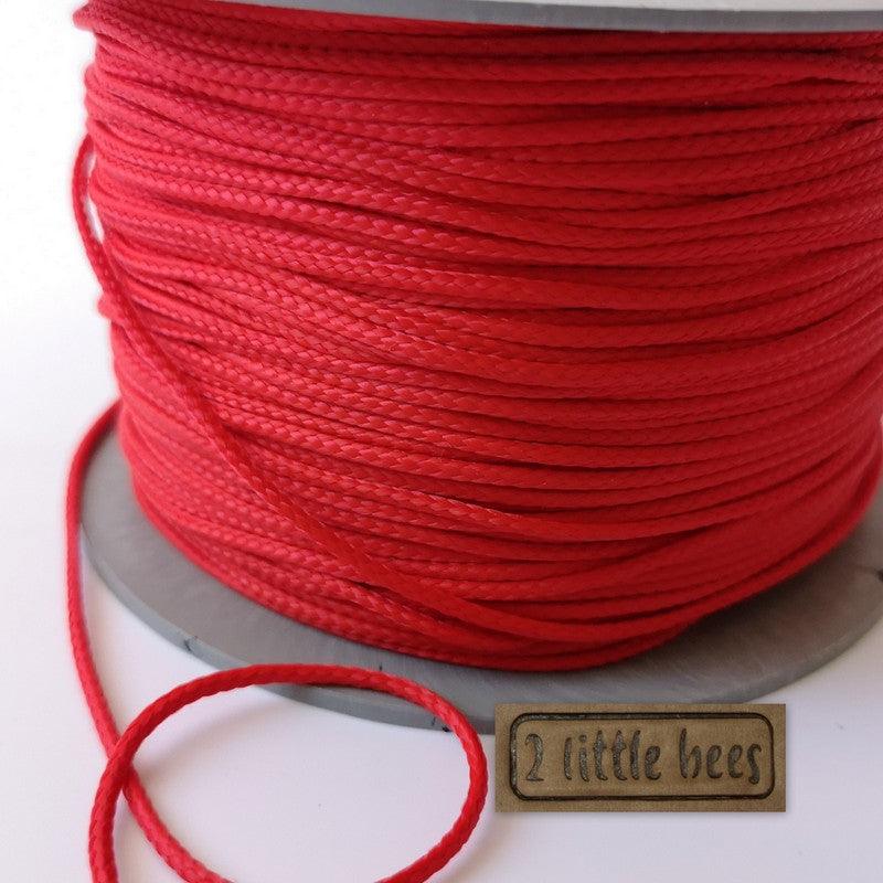 2mm Red Strong Rope - 2 little bees