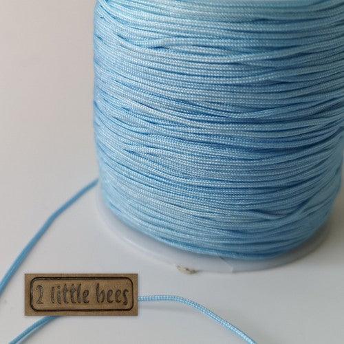 Nylon cord. Blue