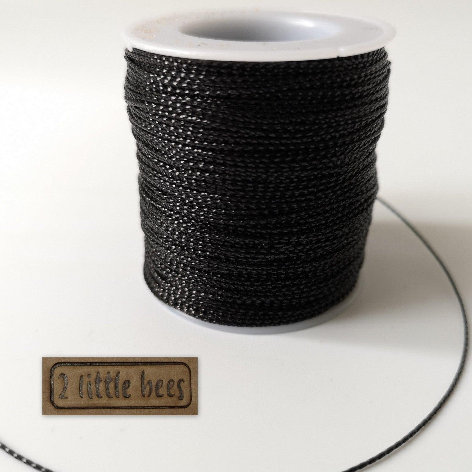 1mm metallic cord. - 2 little bees