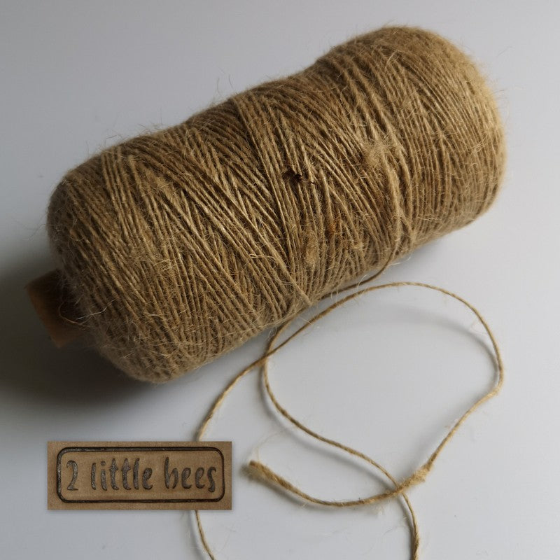 1mm natural jute twine – 2 little bees