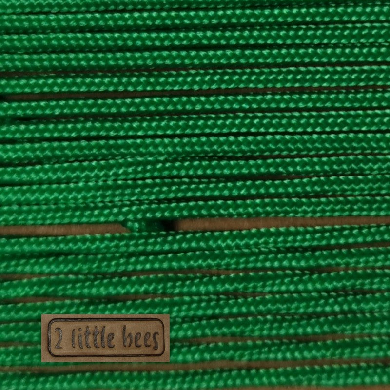 2mm army green reflective paracord – 2 little bees