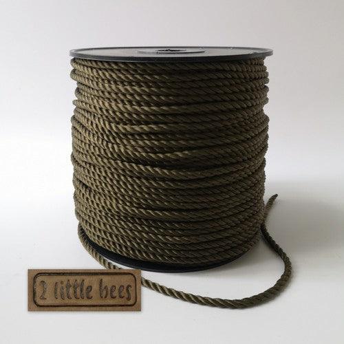 Twisted rope. Khaki