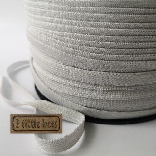 10mm white elastic cord - 2 little bees