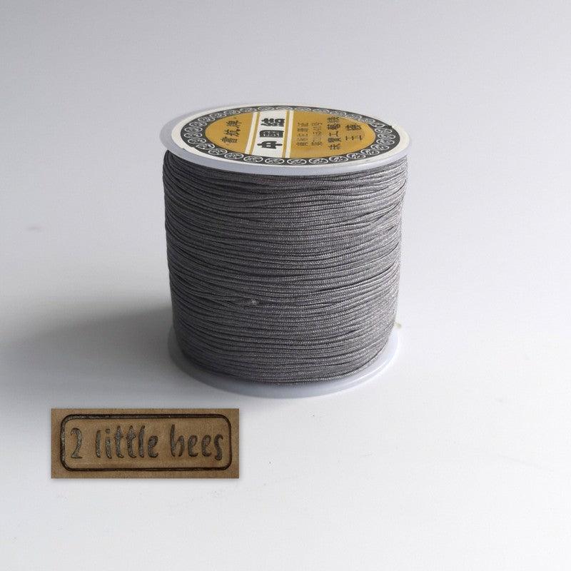 0.8mm  nylon string grey