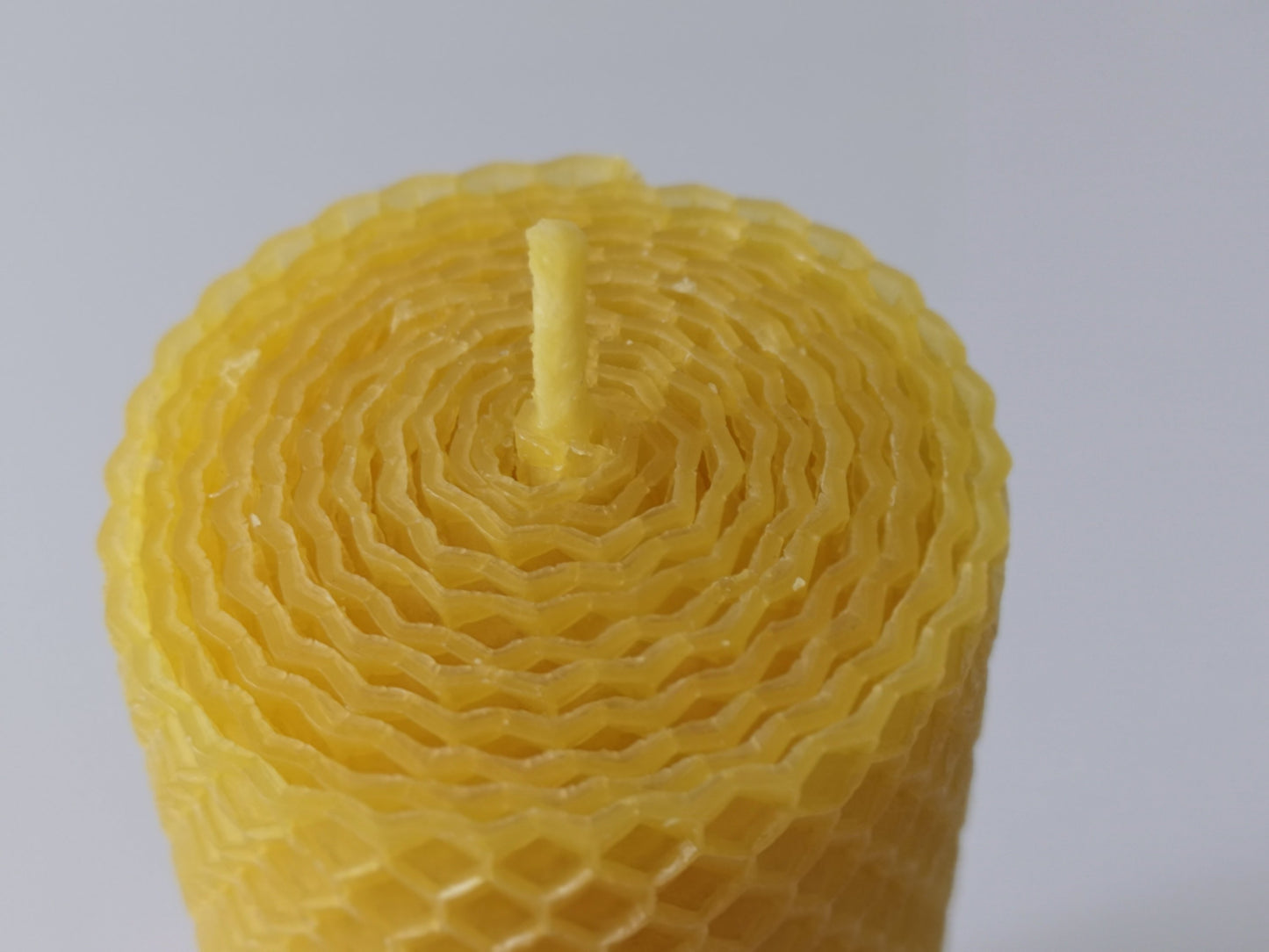 2x 13cm Large Beeswax Candles. Christmas - 2 little bees