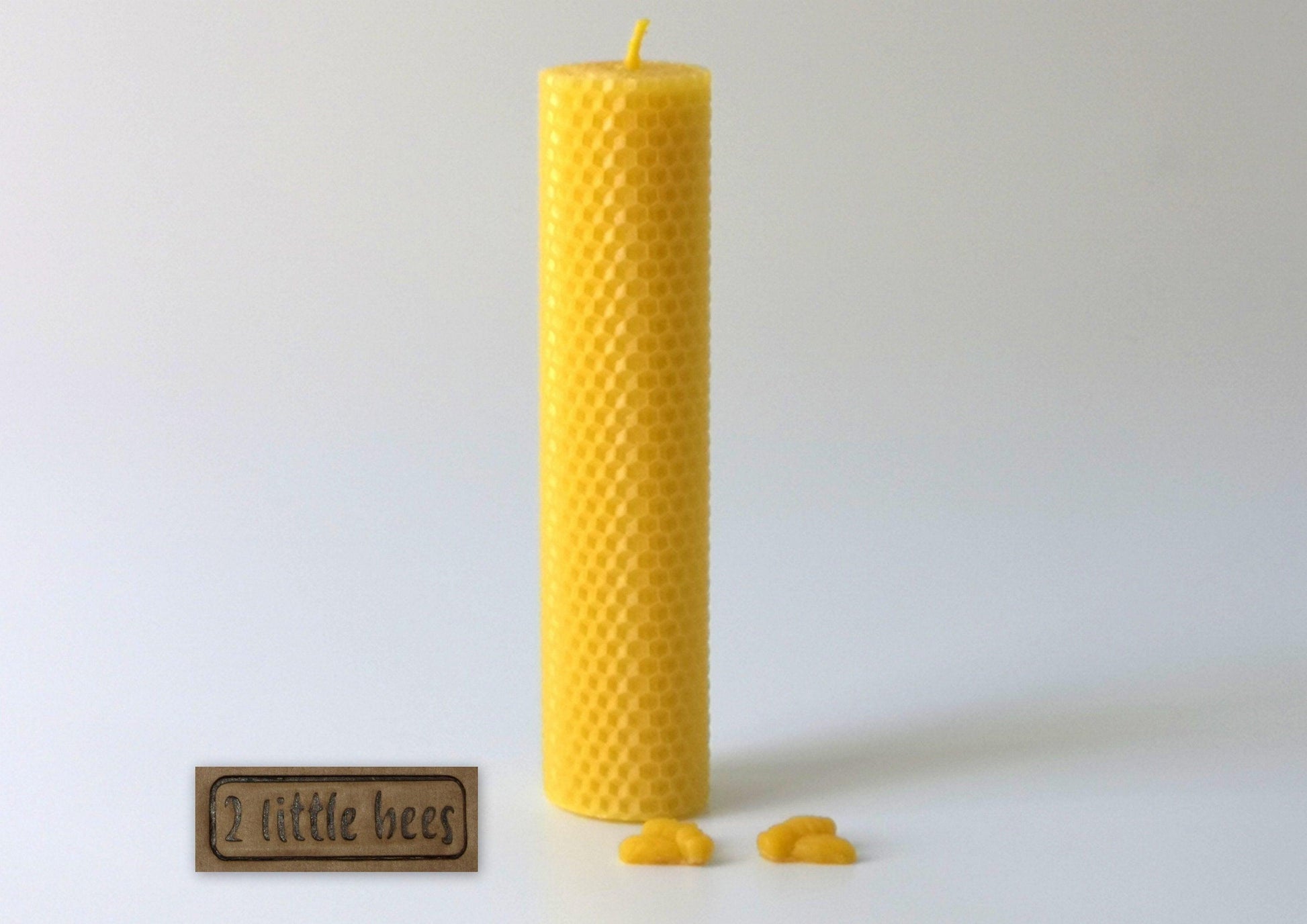 Pure beeswax candle