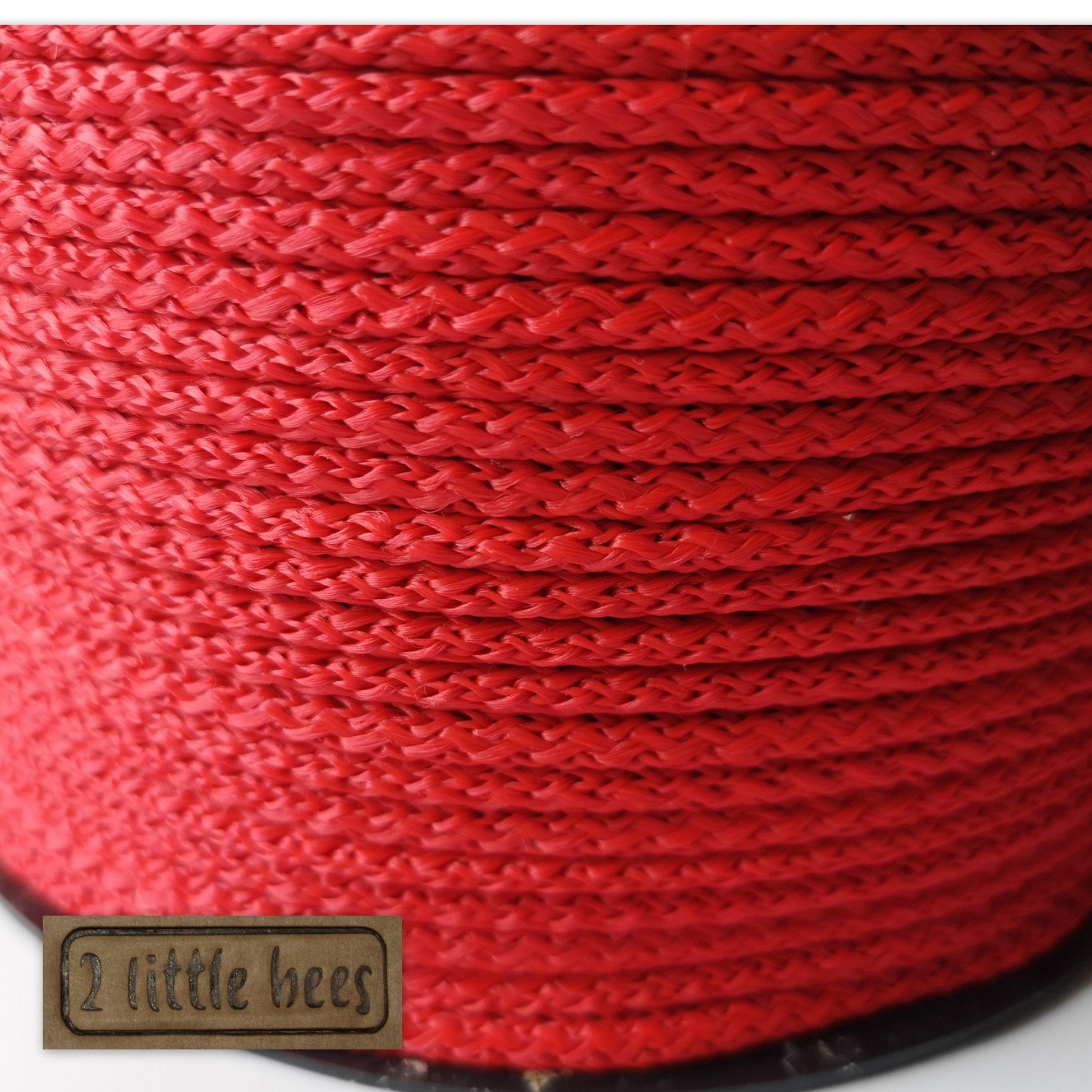 5mm Red Strong Rope - 2 little bees