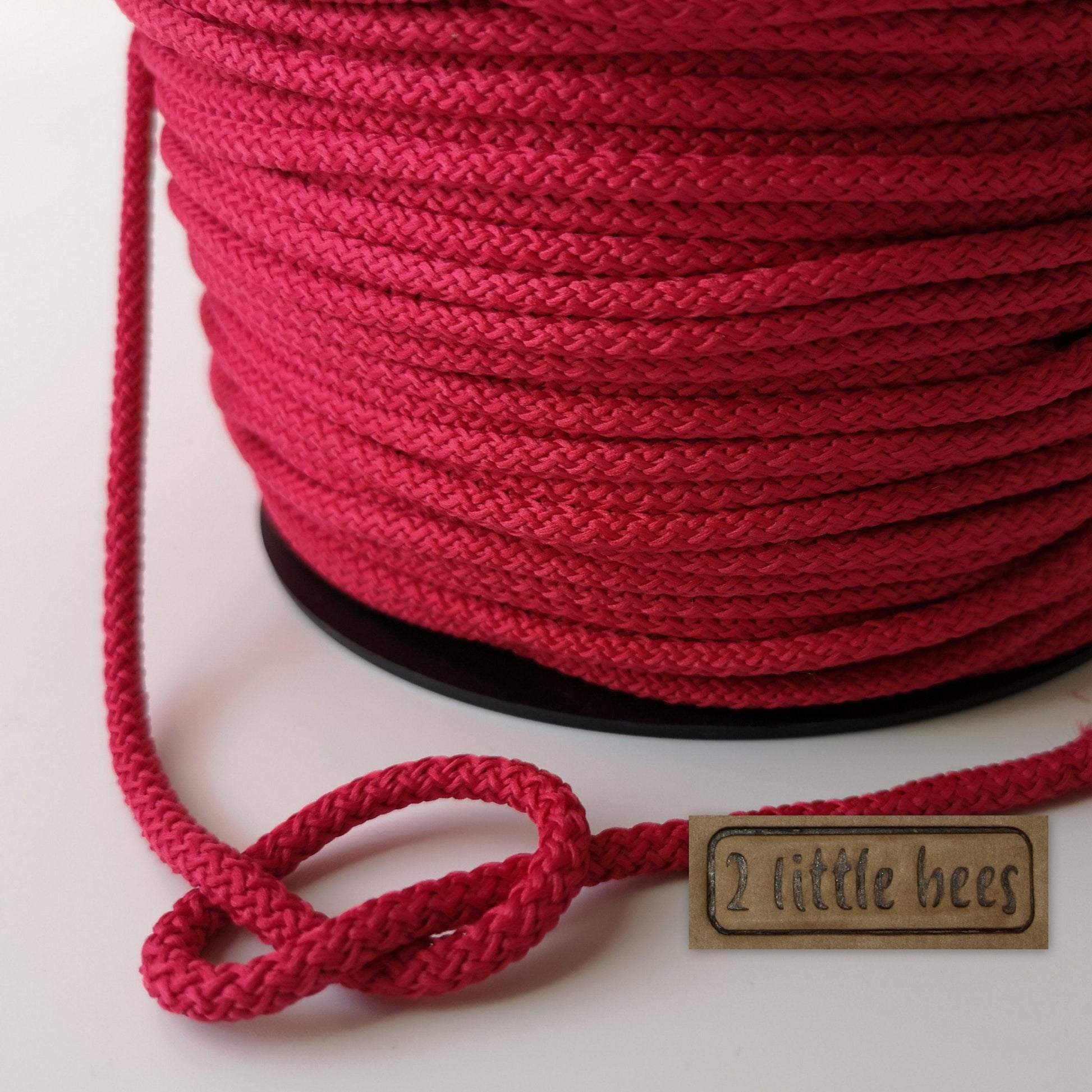 5mm Red Strong Rope - 2 little bees