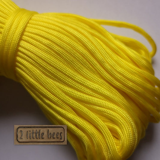 Yellow strong paracord rope