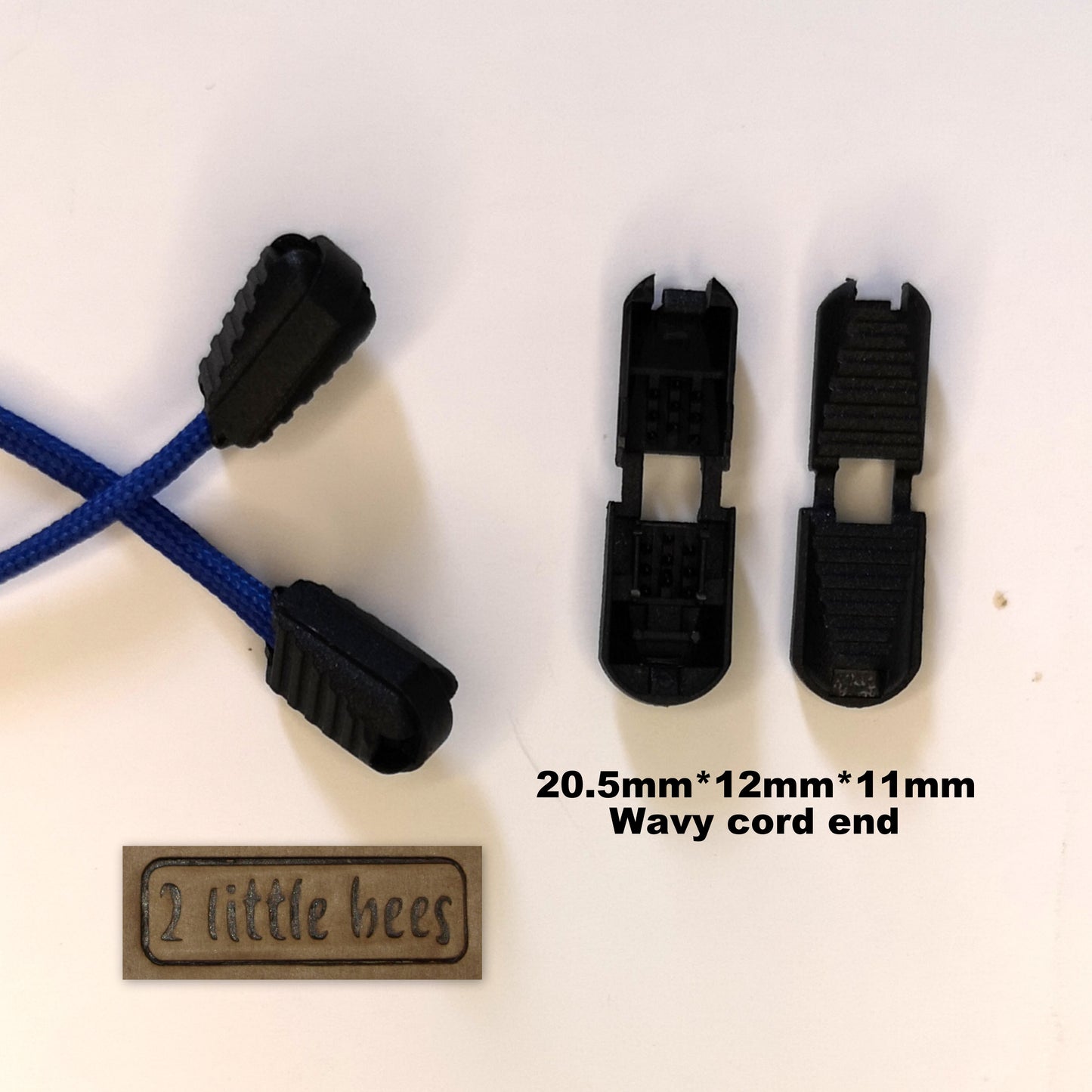 Wavy cord end