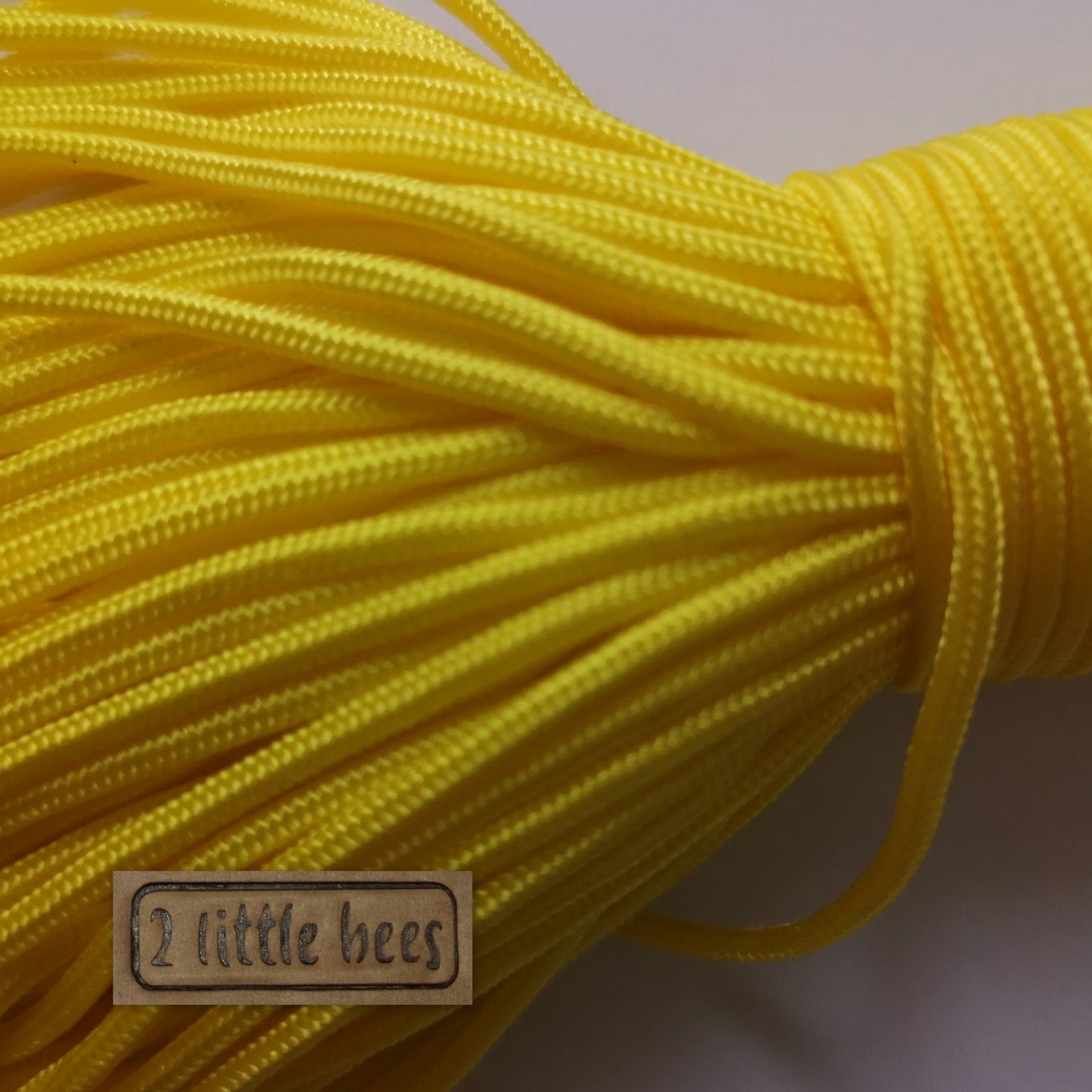 2mm paracord. Yellow. Camping. Hiking. Gardening