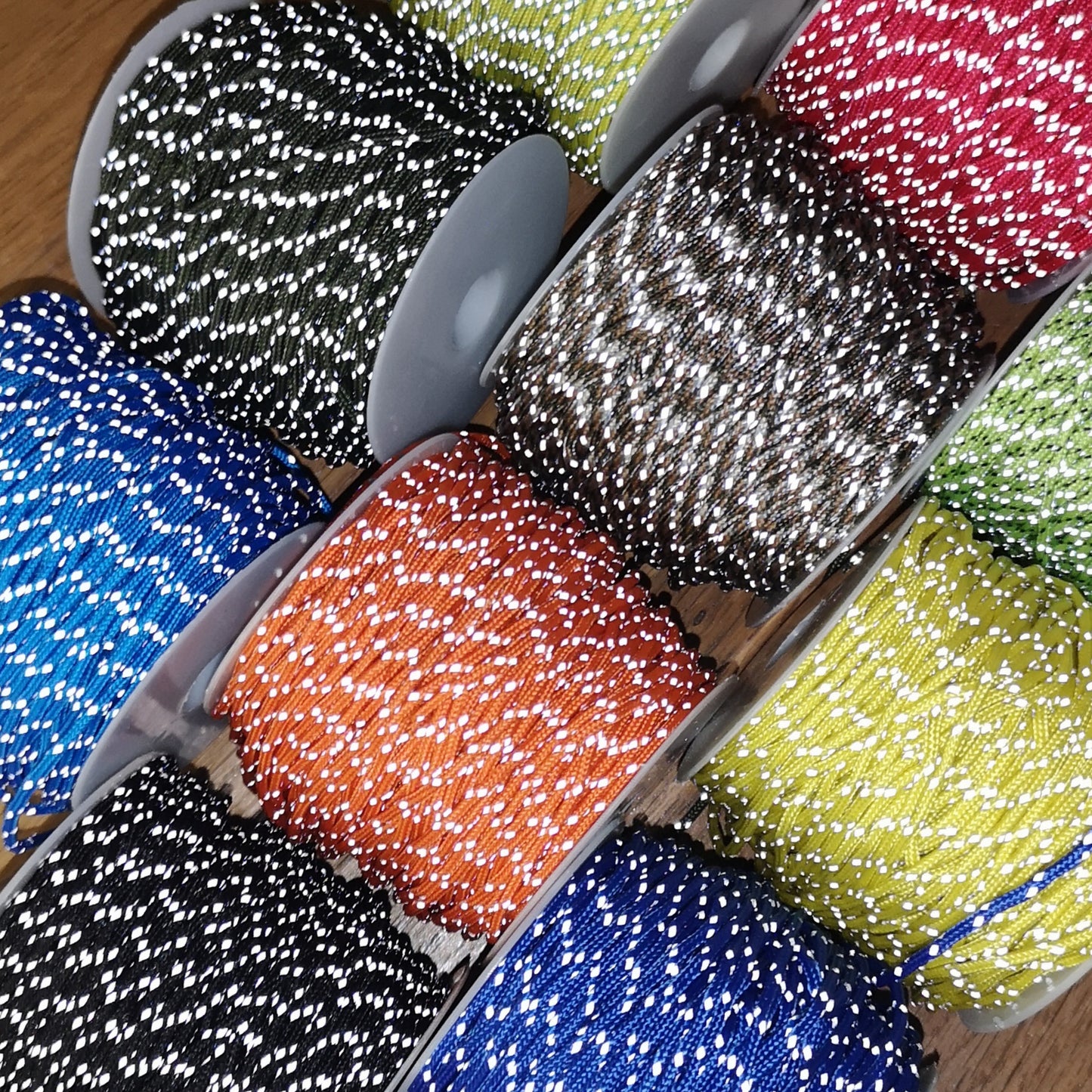 2mm camouflage  reflective paracord