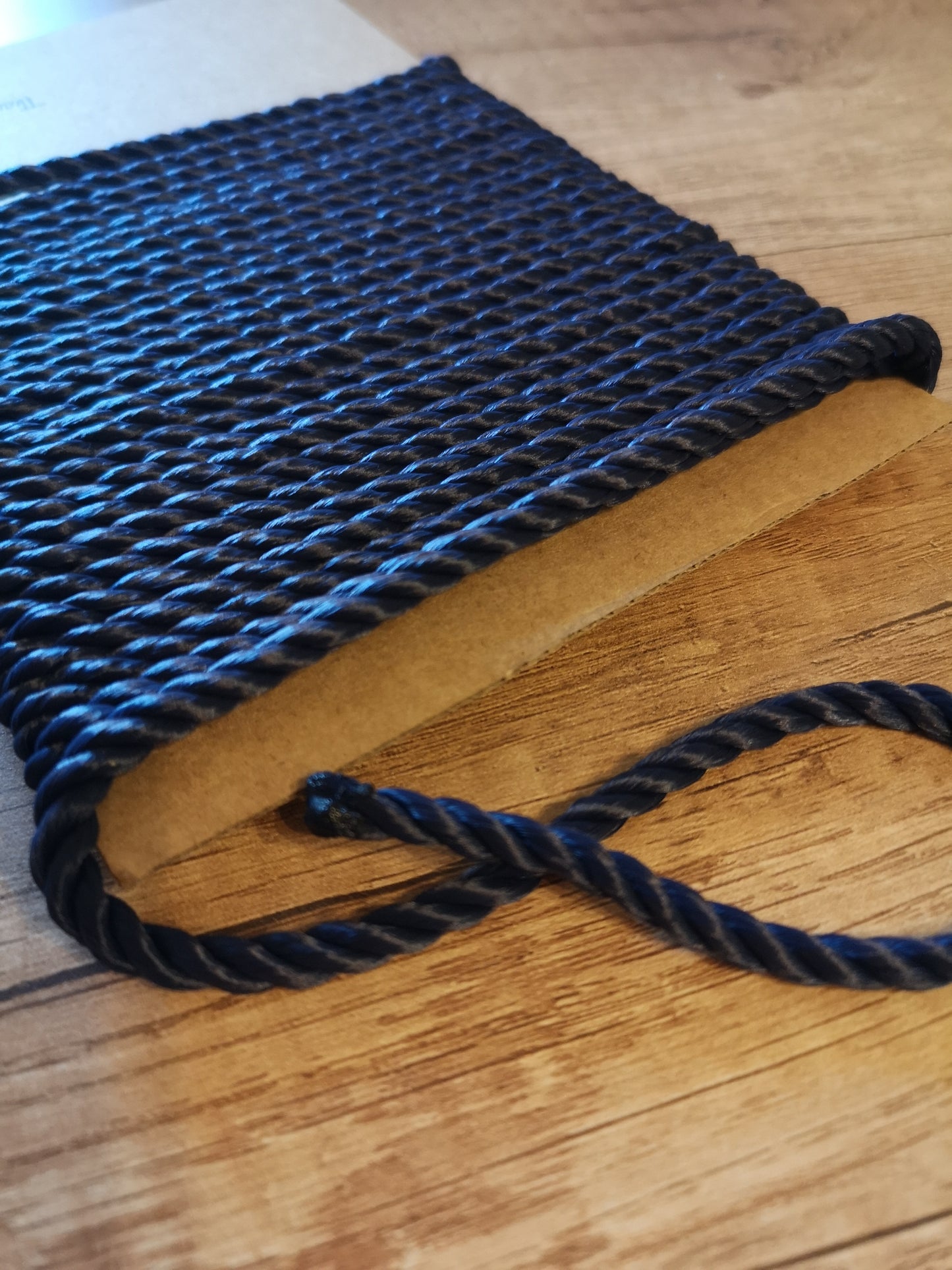 6mm Twisted Rope. Navy blue