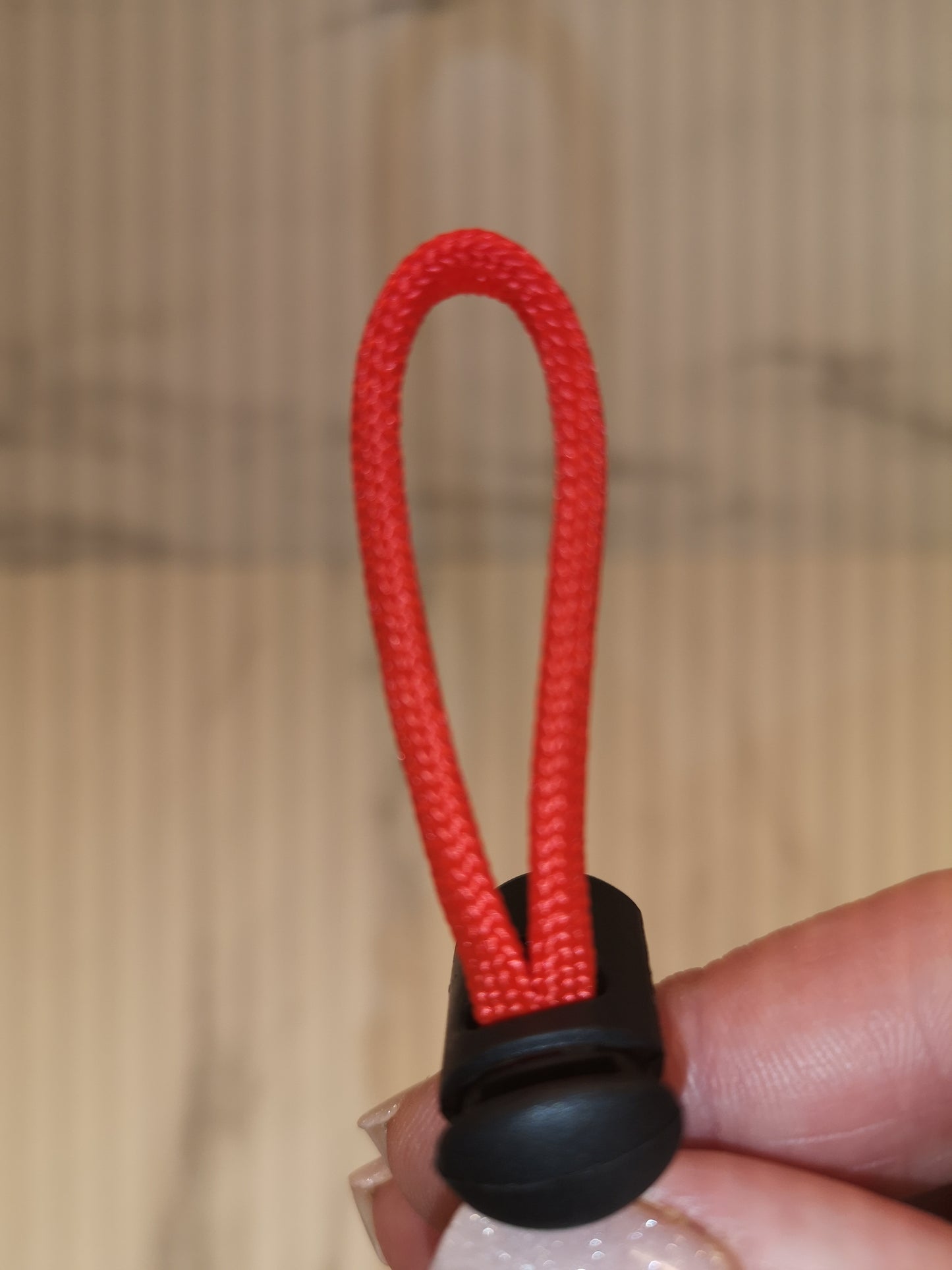 4mm red paracord. 7 Strand