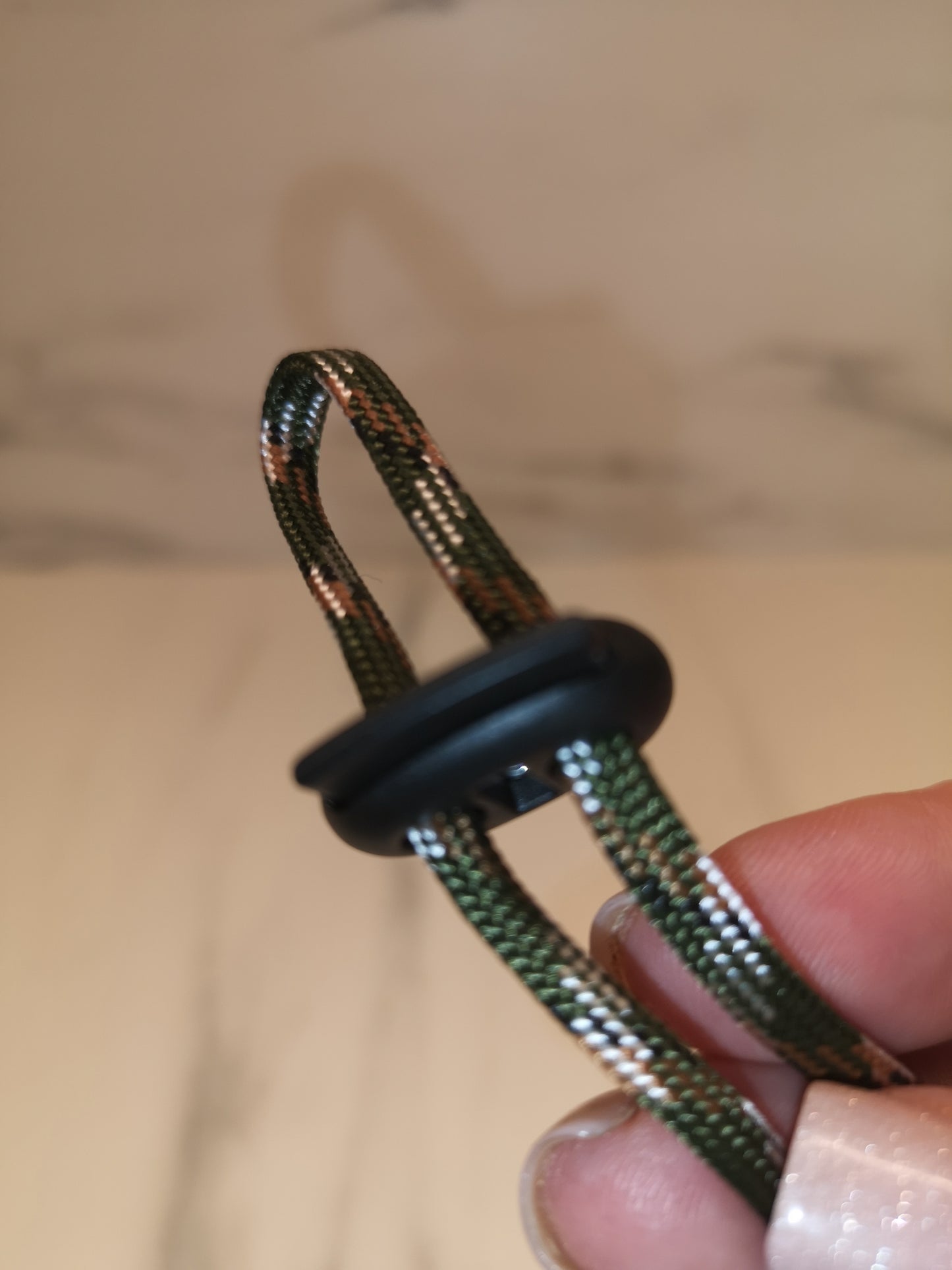 Bean twin hole toggle