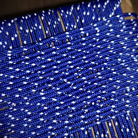 2mm blue reflective paracord