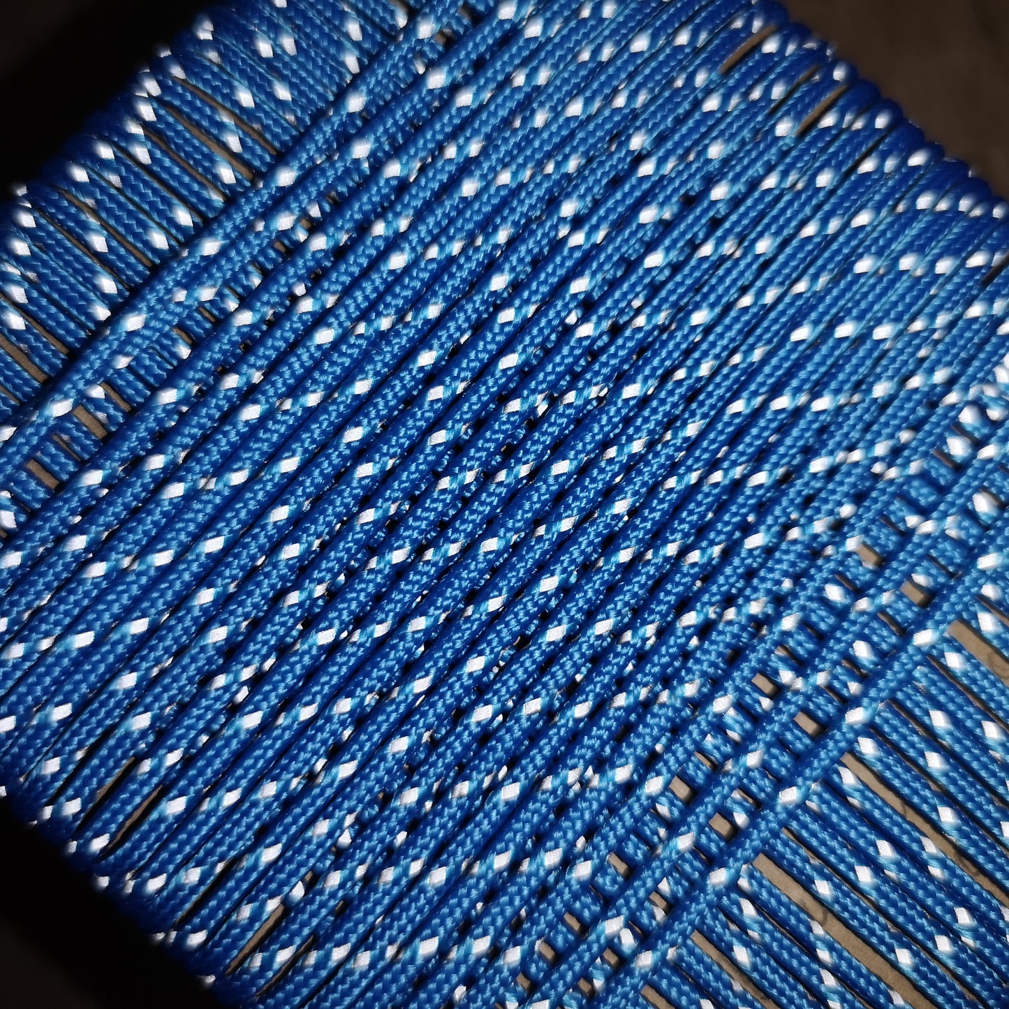 2mm light blue reflective paracord