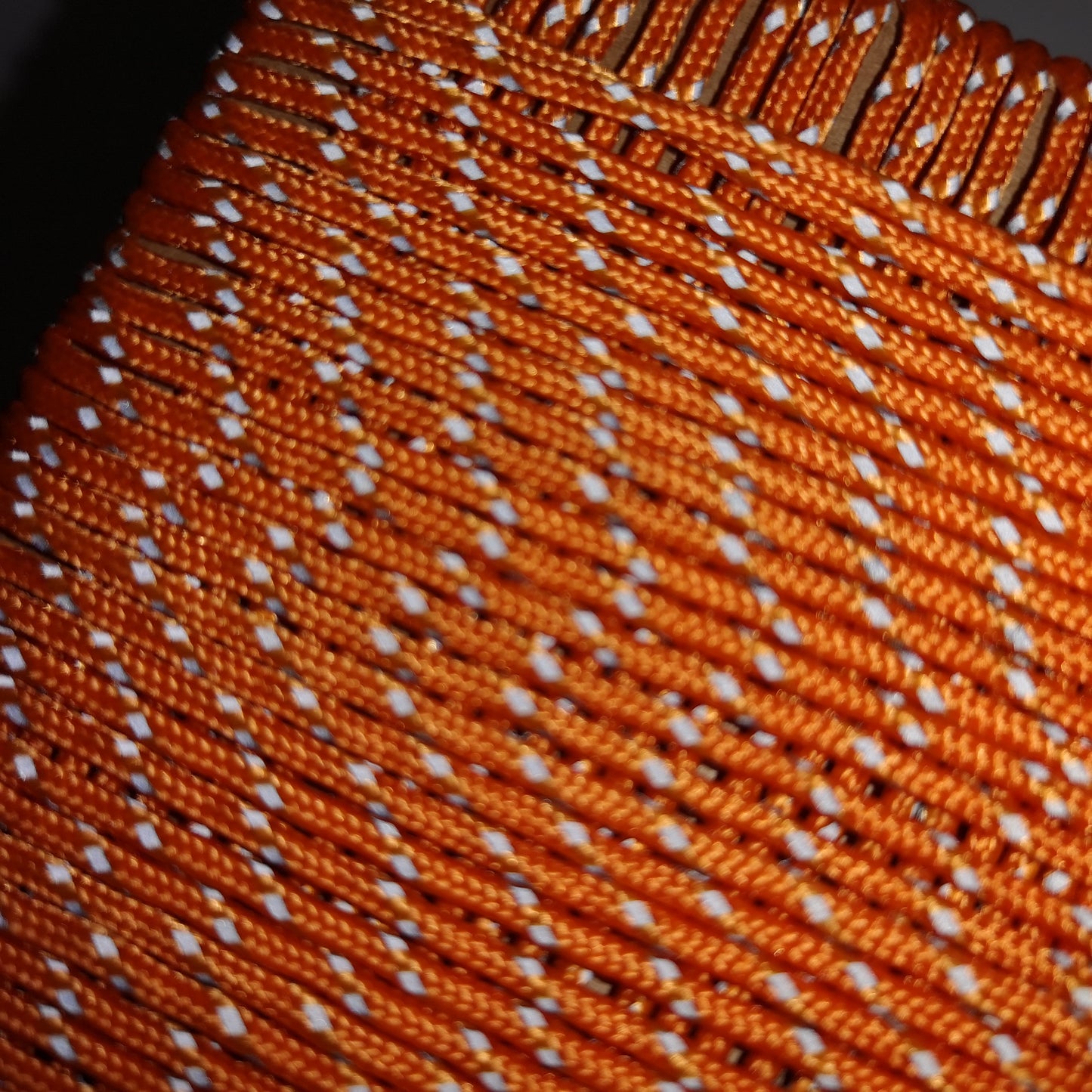 2mm orange reflective paracord