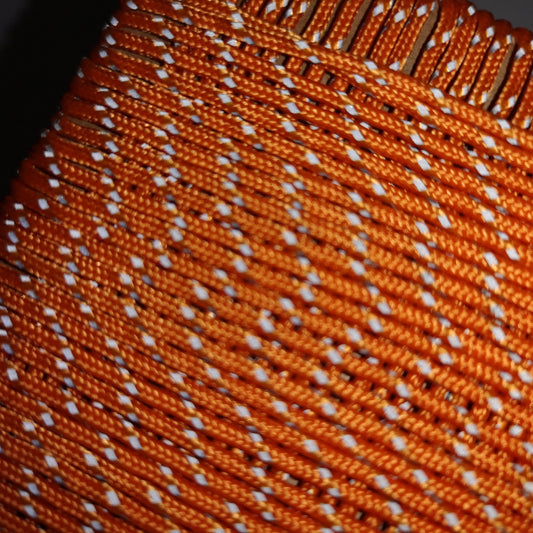 2mm orange reflective paracord