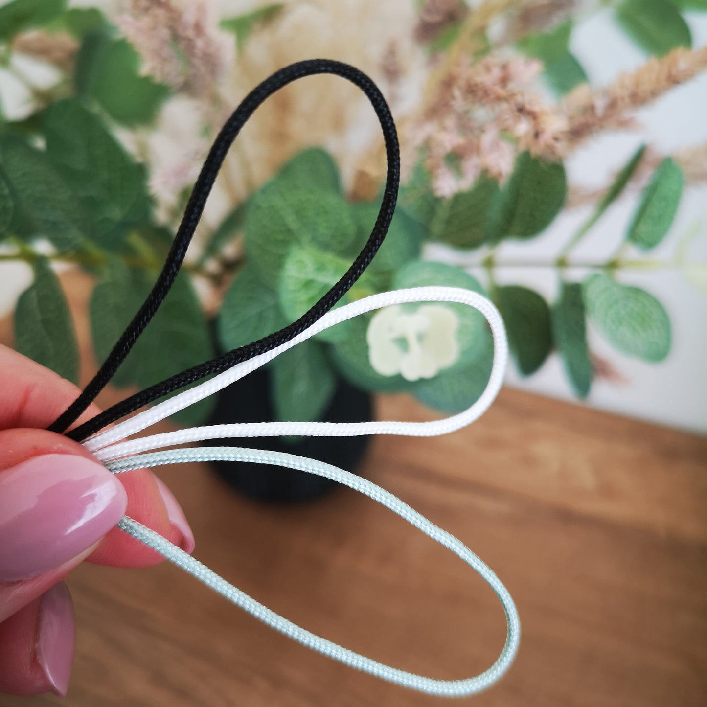1.5mm nylon black cord