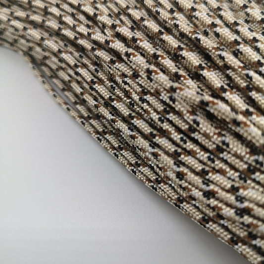 2mm paracord. Sand brown