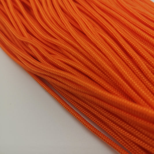 2mm paracord. Orange