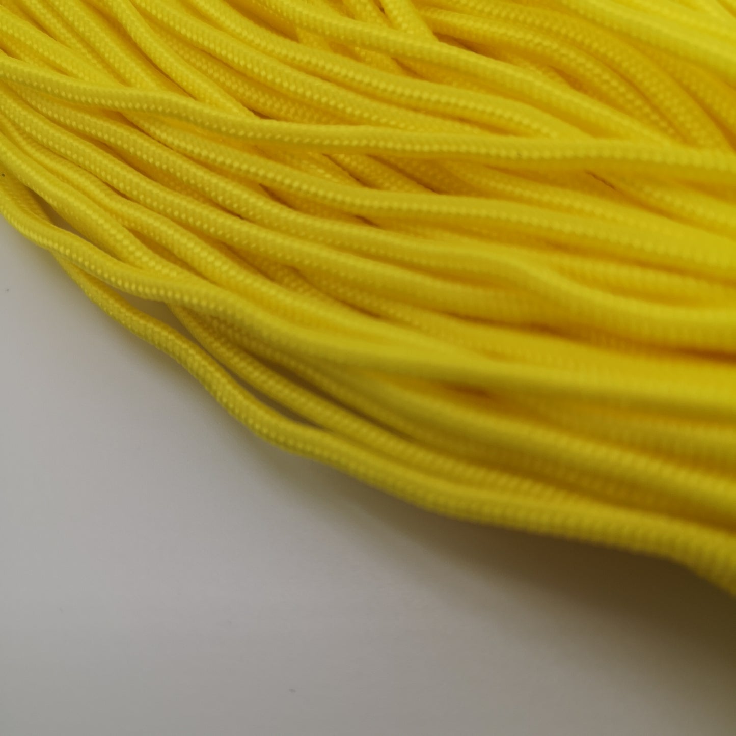 2mm paracord. Yellow