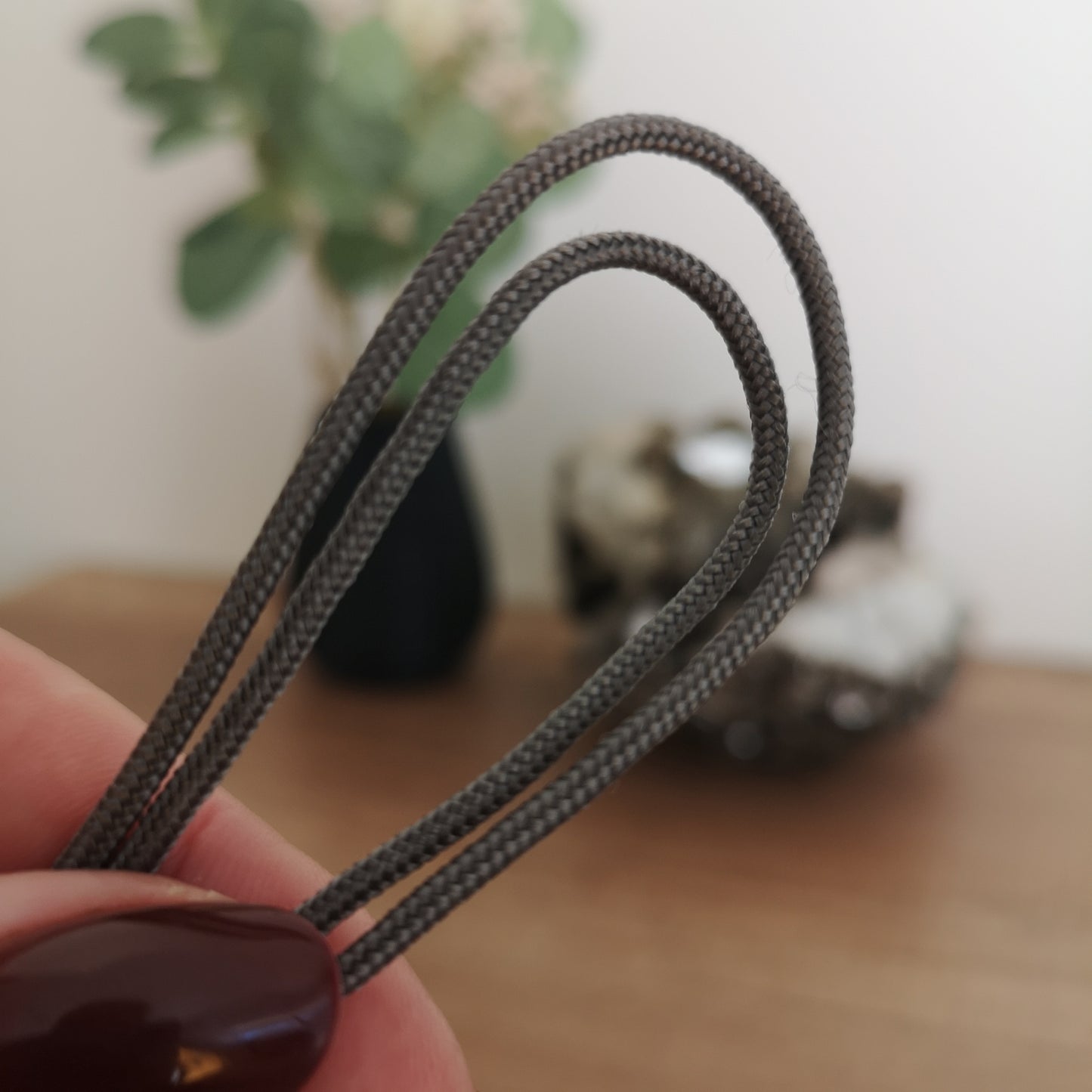 2mm paracord. Grey
