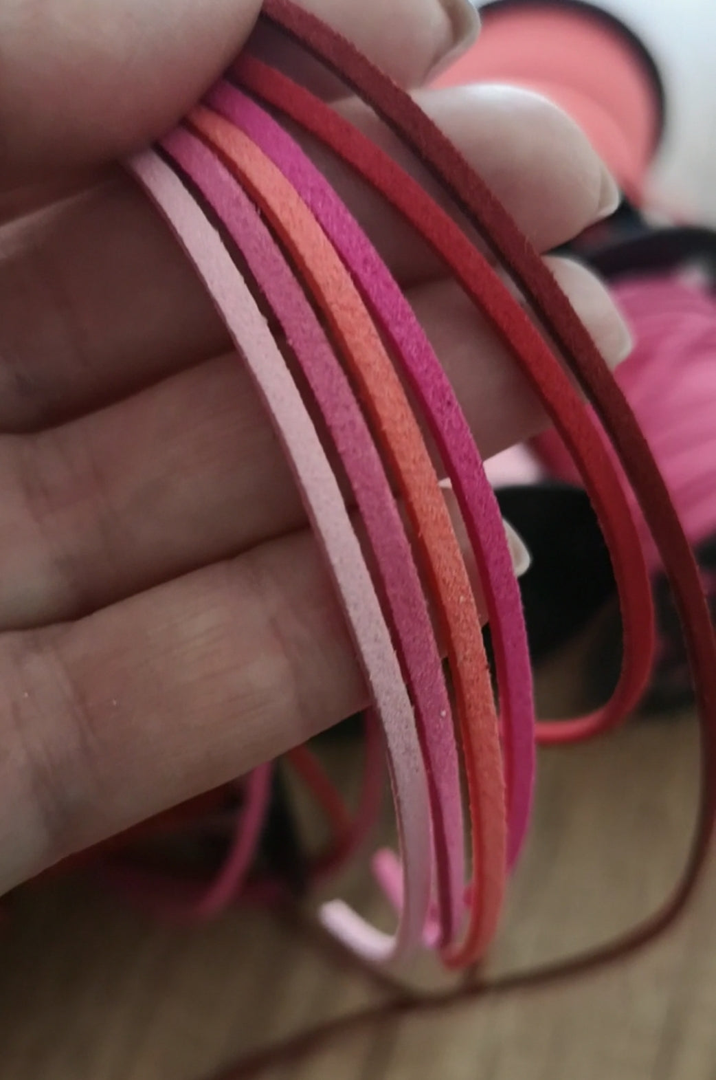 Flat Faux Suede Cord – Jewellery Making & Craft Cord