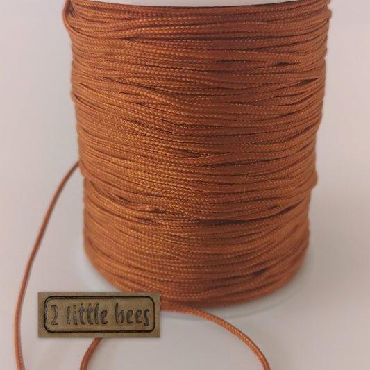 1.5mm Nylon brown cord