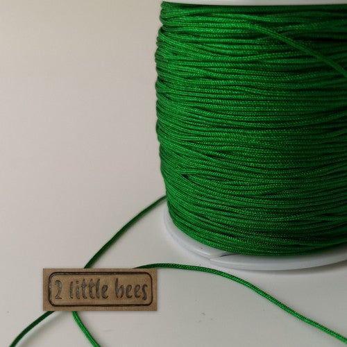 Nylon cord. Green
