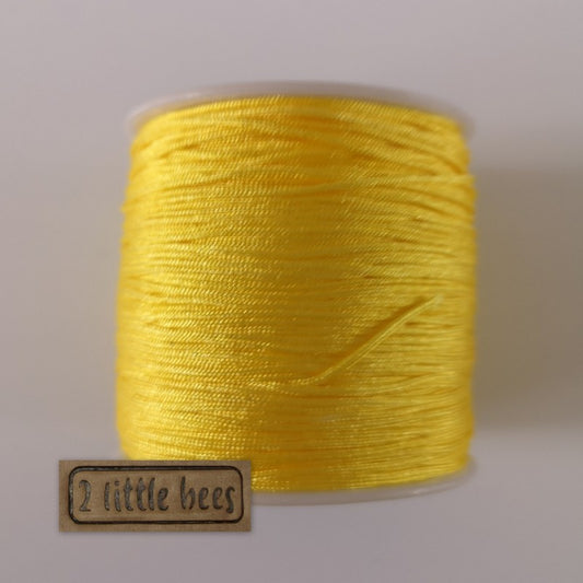 Yellow nylon string