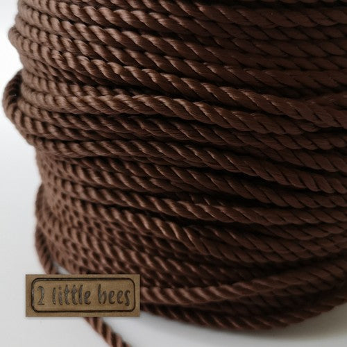 Twisted rope. Brown