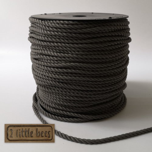 Twisted rope. Grey