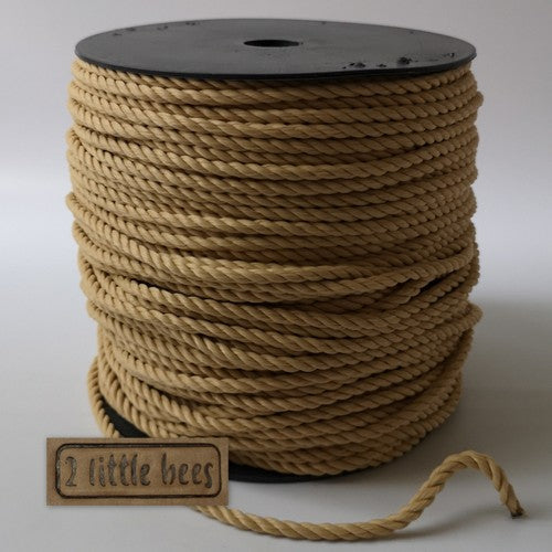 Twisted rope. Cream