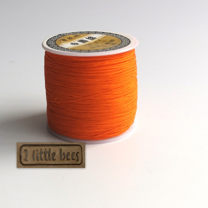 0.8mm nylon string orange