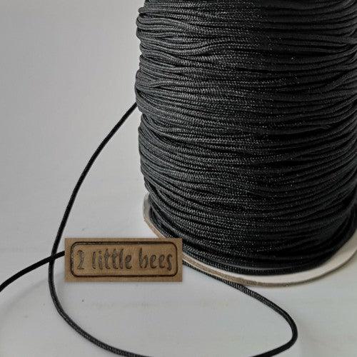 1.5mm black nylon string