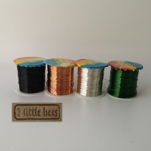 Copper Plated Fadeless Wire 0.4mm - 2 little bees