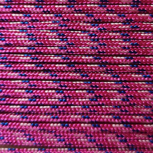 2mm paracord. Raspberry red/blue - 2 little bees