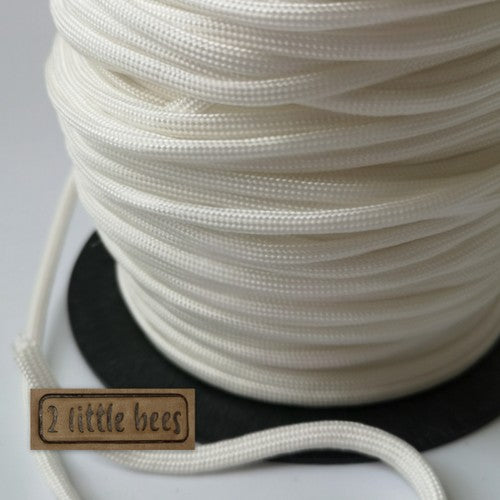 White extra strong cord rope